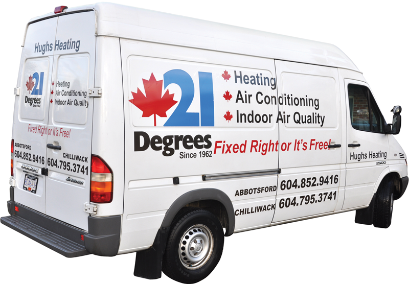 Hughs Heating & Air Conditioning Abbotsford, BC Fraser Valley Local