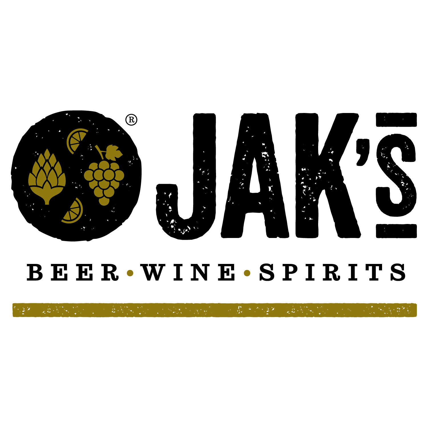 Jak's Beer Wine Spirits logo
