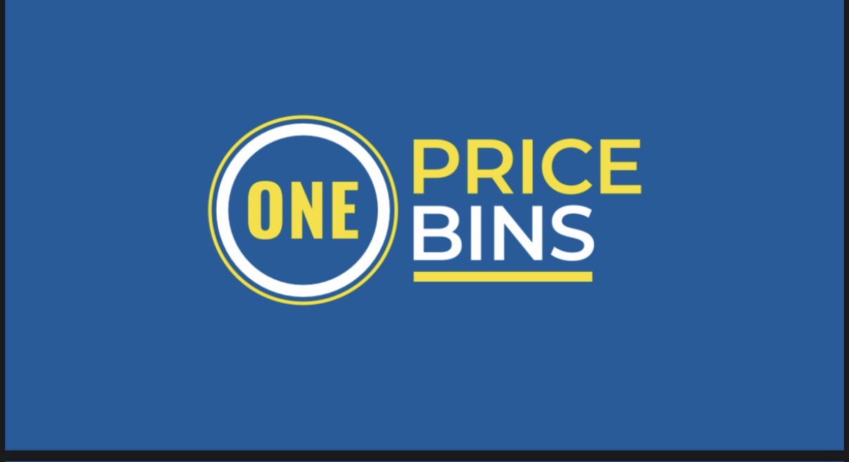 One price bins logo