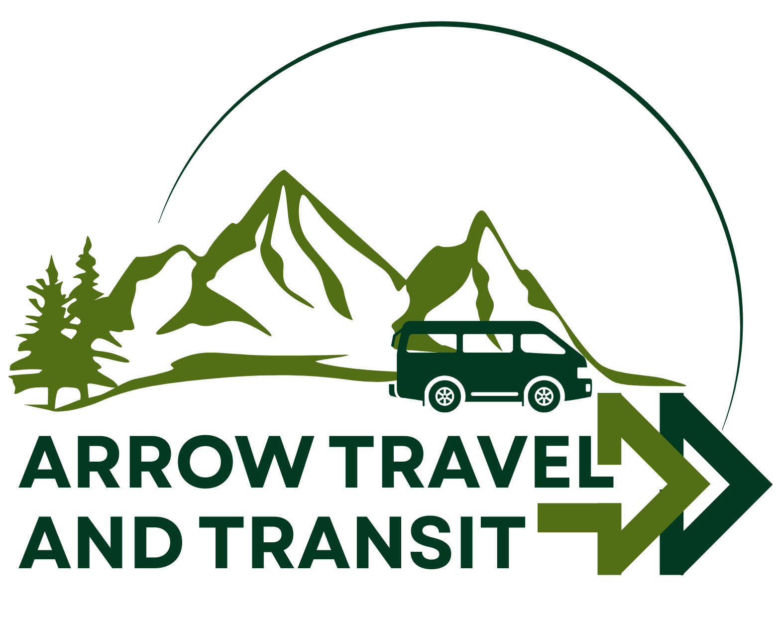 Arrow Travel and Transit logo