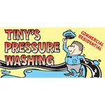 Tiny's Pressure Washing logo