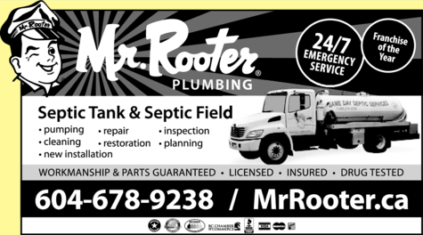 Mr Rooter Plumbing - Maple Ridge, BC | Fraser Valley Local